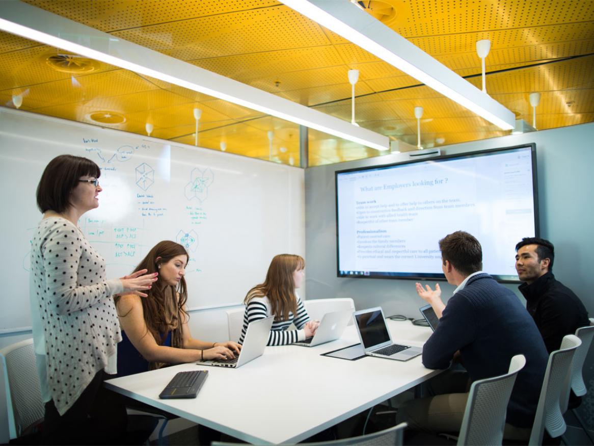 Adelaide Health and Medical Sciences (AHMS) building.