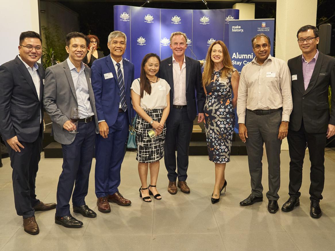 Leaders at the Singapore Alumni Reception 2022