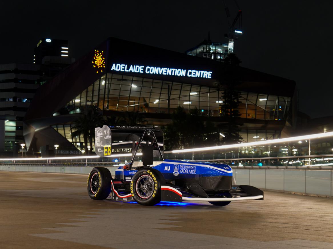 Adelaide University Motorsport Team 2025 car credit Adelaide University Motorsport Team