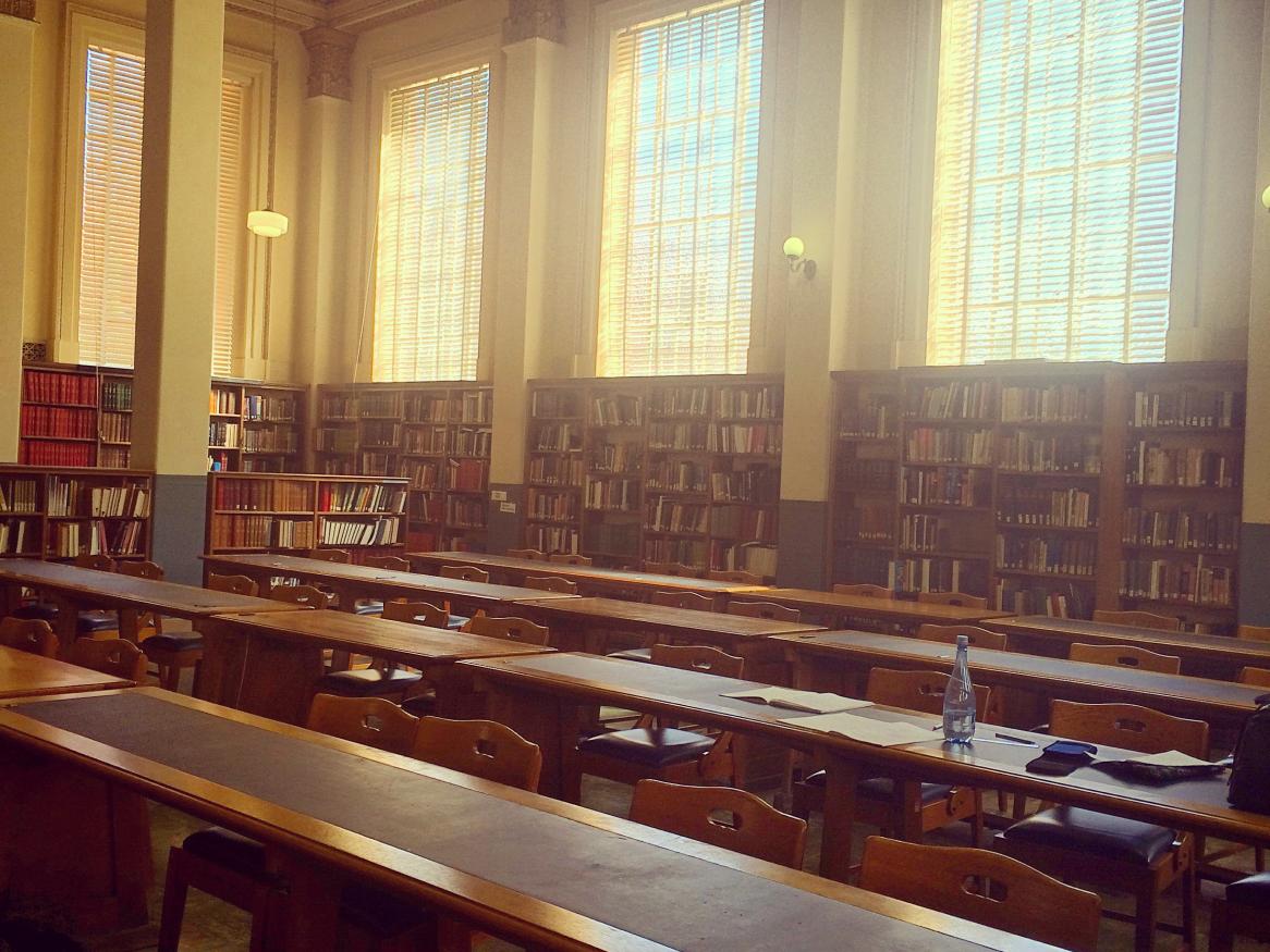 Barr Smith library interior shot